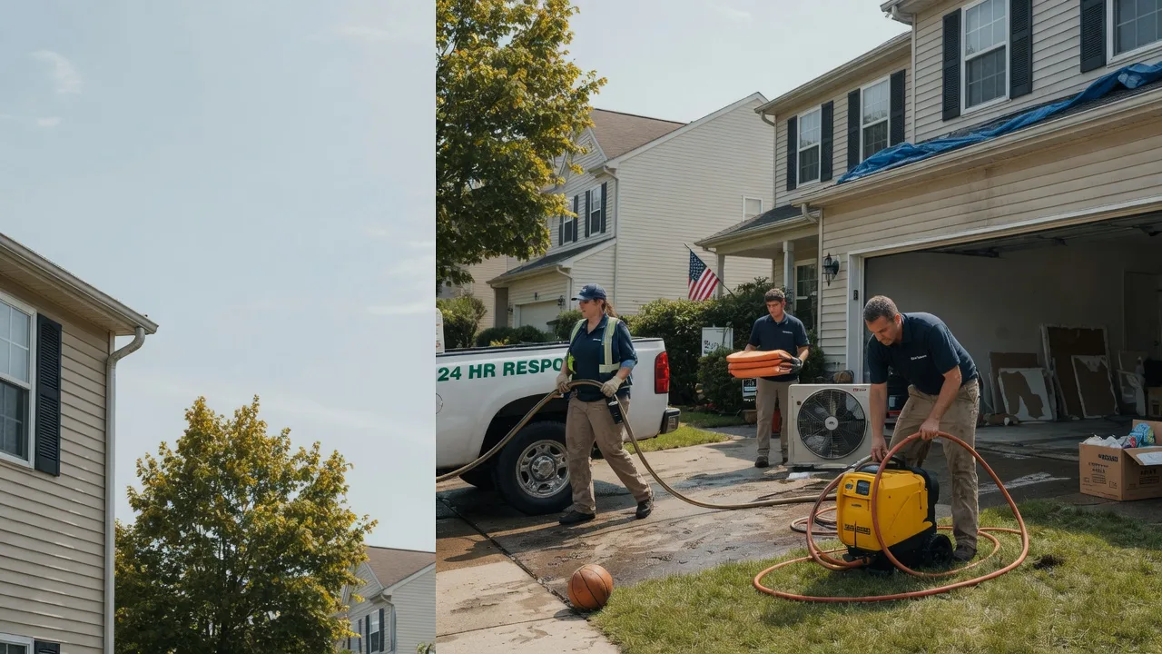 Emergency Water Damage Restoration in Columbia City, IN near me
